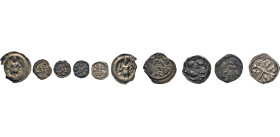 DEUTSCHE MÜNZEN VOR 1871
BRANDENBURG–PREUSSEN, Kurfürstentum, ab 1701 Königreich
Zwei Brakteaten und 12 diverse Denare aus dem 13. Jahrhundert. Zume...