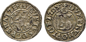 DEUTSCHE MÜNZEN VOR 1871
BRAUNSCHWEIG-LÜNEBURG
LINIE WOLFENBÜTTEL
August der Ältere, 1611–1636. Doppelschilling 1620 für das Bistum Ratzeburg, Mzz....