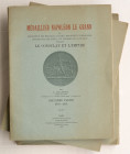 BRAMSEN, L. Médaillier Napoléon le Grand ... le Consulat et l'Empire. (1799–1809; 1810–1815; 1816–1869). 3 Teile, Paris/Kopenhagen 1904–13. X, 150, XX...