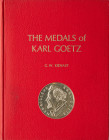 KIENAST, GUNTER W. The medals of Karl Goetz. Cleveland/ Ohio 1967. 4 Bll., 284 S. (S. 119–274 Tafeln). Selten u. gesucht.
Rotes Luxusleinen