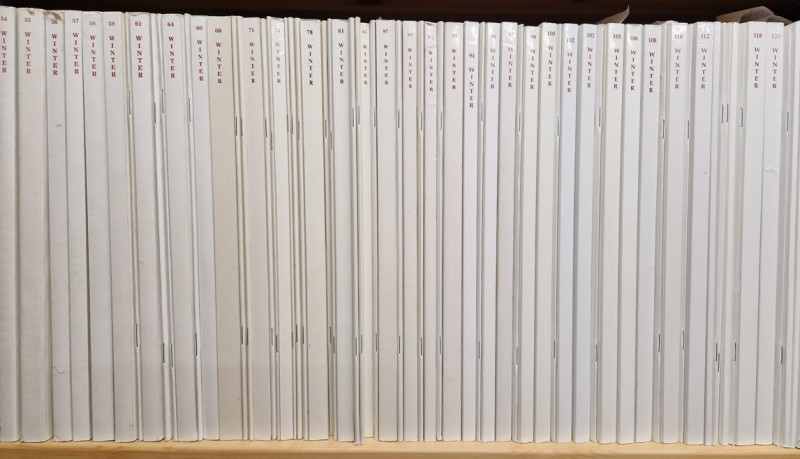 HEINRICH WINTER, Düsseldorf. Auktionskataloge Nr. 21–132 (1970–2018). Es fehlen ...