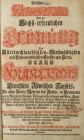 KAYSER FRANCISCUS KRÖNUNGS DIARIUM. Vollständiges Diarium von der Krönung des allerdurchlauchtigsten, großmächtigsten und unüberwindlichsten Fürsten u...