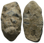 Ancient figure Weight 32.60 gram Diameter 36 mm . Sold as seen.