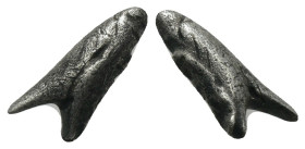 Ancient silver Weight figure 1.18 gram Diameter 16 mm . Sold as seen.