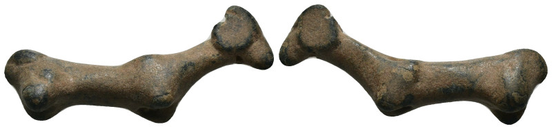 Ancient figure Weight 8.69 gram Diameter 39 mm . Sold as seen.