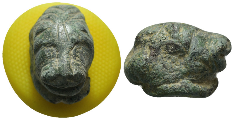 Ancient figure Weight 29.31 gram Diameter 27 mm . Sold as seen.