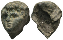Ancient figure Weight 10.53 gram Diameter 34 mm . Sold as seen.