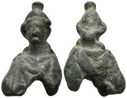 Ancient figure Weight 28.92 gram Diameter 45 mm . Sold as seen.