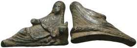 Ancient figure Weight 48.49 gram Diameter 60 mm . Sold as seen.