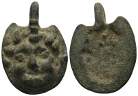 Ancient figure Weight 32.39 gram Diameter 41 mm . Sold as seen.