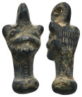 Ancient figure Weight 6.65 gram Diameter 27 mm . Sold as seen.