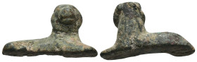Ancient figure Weight 13.49 gram Diameter 30 mm . Sold as seen.