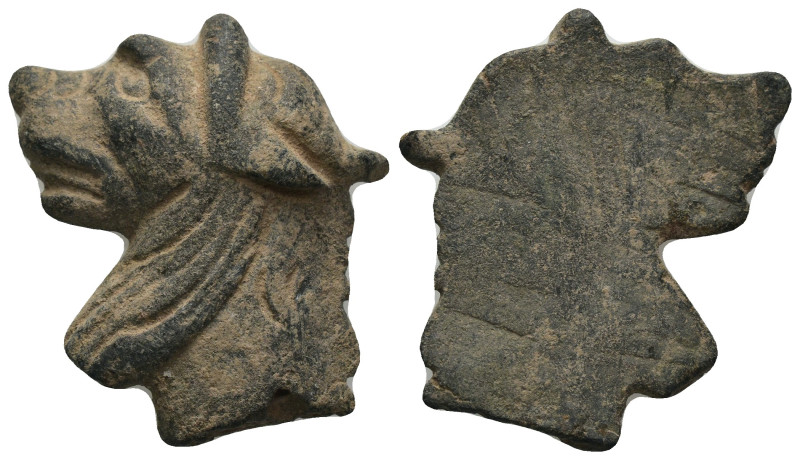Ancient figure Weight 16.01 gram Diameter 31 mm . Sold as seen.