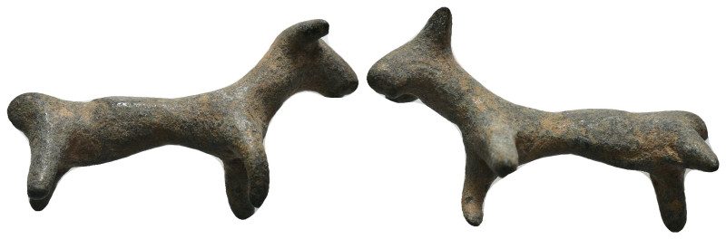 Ancient figure Weight 10.63 gram Diameter 38 mm . Sold as seen.