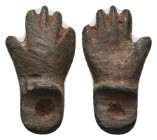 Ancient figure Weight 2.67 gram Diameter 20 mm . Sold as seen.