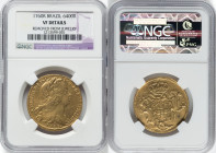 Jose I gold 6400 Reis 1760-R VF Details (Removed From Jewelry) NGC, Rio de Janeiro mint, KM172.2. HID09801242017 © 2023 Heritage Auctions | All Rights...