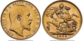 Edward VII gold Sovereign 1909-C AU Details (Cleaned) NGC, Ottawa mint, KM14, S-3970. HID09801242017 © 2023 Heritage Auctions | All Rights Reserved