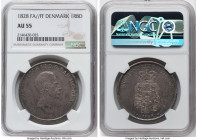 Frederick VI Speciedaler 1828-FF AU55 NGC, Altona mint, KM695.1. HID09801242017 © 2023 Heritage Auctions | All Rights Reserved