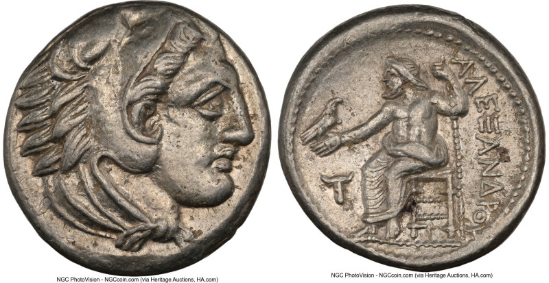 MACEDONIAN KINGDOM. Alexander III the Great (336-323 BC). AR tetradrachm (25mm, ...