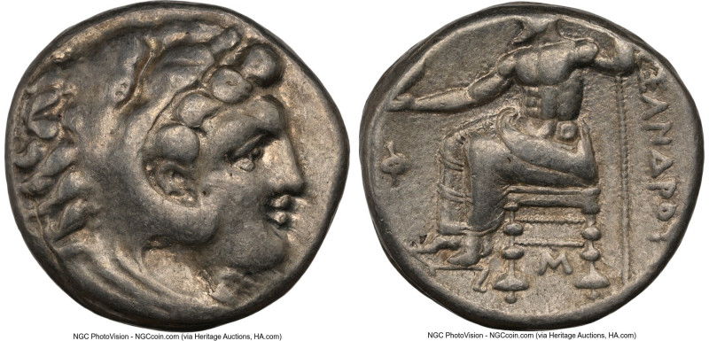 MACEDONIAN KINGDOM. Alexander III the Great (336-323 BC). AR tetradrachm (22mm, ...