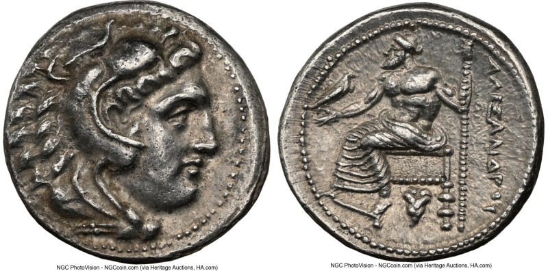 MACEDONIAN KINGDOM. Alexander III the Great (336-323 BC). AR drachm (17mm, 4.25 ...