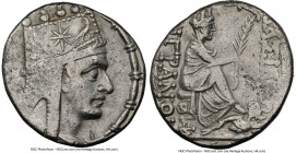 ARMENIAN KINGDOM. Tigranes II the Great (95-56 BC). AR tetradrachm (27mm, 15.59 gm, 12h). NGC XF 3/5 - 3/5. Tigranocerta, ca. 80-68 BC. Diademed and d...