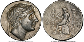 SELEUCID KINGDOM. Antiochus I Soter (281-261 BC). AR tetradrachm (28mm, 16.74 gm, 3h). NGC VF 5/5 - 3/5. Seleucia on the Tigris. Diademed head of Anti...