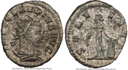 Claudius II (AD 268-270). BI antoninianus (20mm, 11h). NGC MS, Silvering. Antioch. IMP C CLAVDIVS AVG, radiate, draped bust of Claudius II left, seen ...