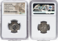 Probus (AD 276-282). BI antoninianus (23mm, 3.87gm, 1h). NGC MS 5/5 - 4/5, Silvering. Lugdunum, 2nd officina, 4th emission, AD 277. IMP C PROBUS P F A...