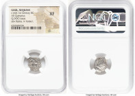 ANCIENT LOTS. Celtic. Central Gaul. Sequani. Ca. mid 1st century BC. Lot of three (3) AR quinarii. NGC XF. Includes: Three AR quinarii, different type...