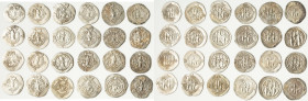 ANCIENT LOTS. Oriental. Sasanian Kingdom. Lot of thirty (30) AR drachms. Fine-Choice VF, scratches. Includes: Thirty AR drachms, various rulers, mints...