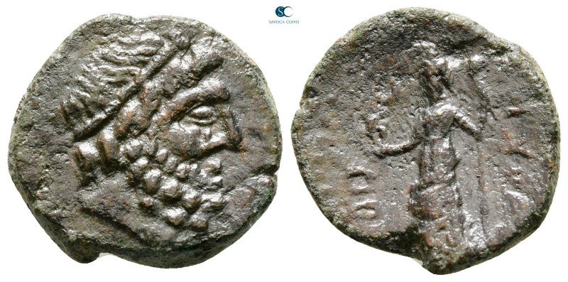 Sicily. Syracuse after circa 212 BC. 
Bronze Æ

21 mm, 5,53 g



Very Fin...