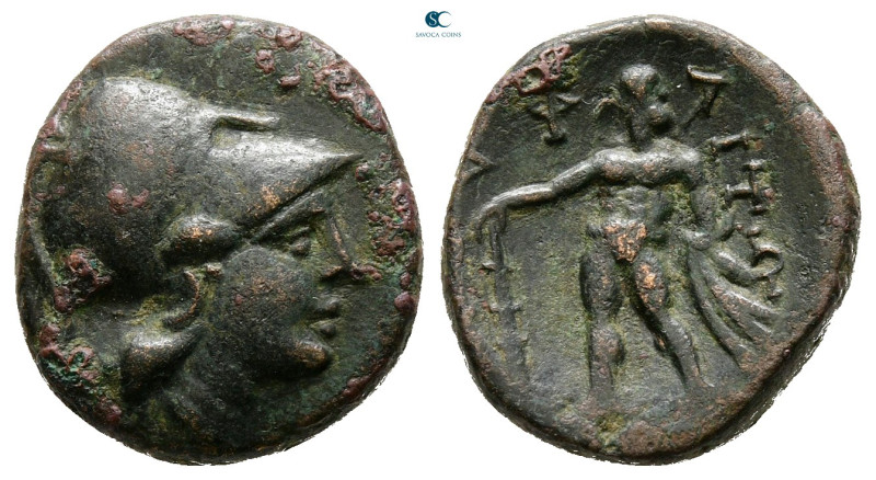Aetolia. Aetolian League circa 205-150 BC. 
Bronze Æ

17 mm, 4,29 g



Ve...