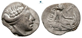 Euboea. Histiaia circa 300-100 BC. Obol AR