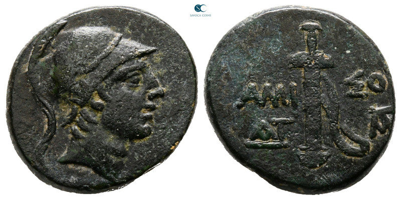 Pontos. Amisos. Time of Mithradates VI Eupator 120-63 BC. 
Bronze Æ

21 mm, 7...