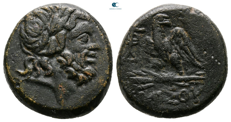 Pontos. Amisos. Time of Mithradates VI Eupator 120-63 BC. 
Bronze Æ

21 mm, 9...