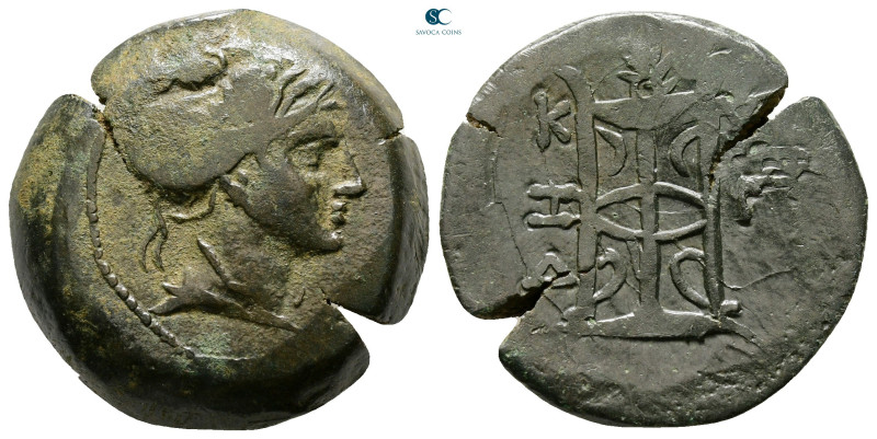 Mysia. Kyzikos circa 300-200 BC. 
Bronze Æ

26 mm, 15,33 g



Very Fine
