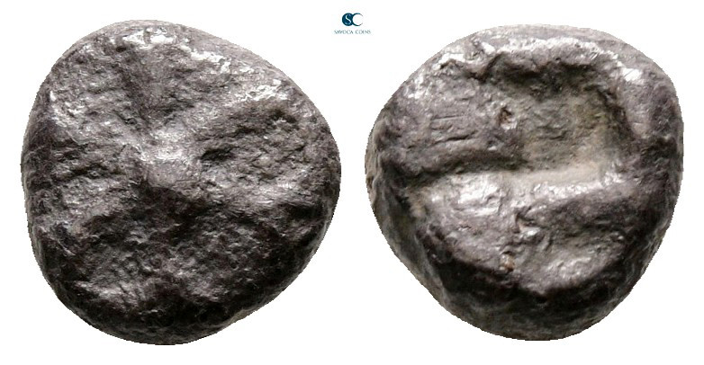 Ionia. Erythrai circa 525-475 BC. 
Diobol AR

9 mm, 1,08 g



Good Fine