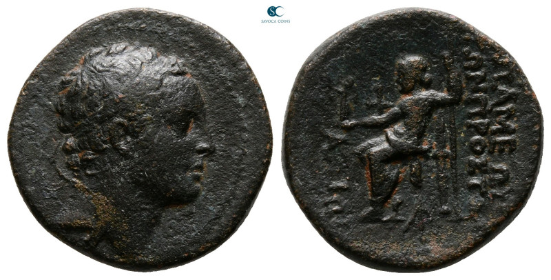 Seleukid Kingdom. Apameia on the Axios. Antiochos IV Epiphanes 175-164 BC. 
Bro...
