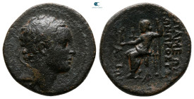 Seleukid Kingdom. Apameia on the Axios. Antiochos IV Epiphanes 175-164 BC. Bronze Æ
