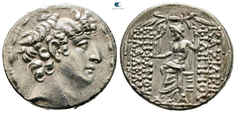 Seleukid Kingdom. Antioch on the Orontes. Philip I Philadelphos 95-75 BC. 
Tetr...