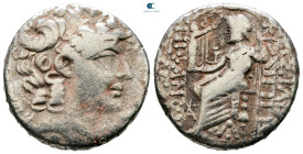 Seleukid Kingdom. Antioch on the Orontes. Philip I Philadelphos 95-75 BC. Tetradrachm AR