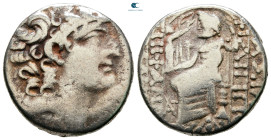 Seleukid Kingdom. Antioch on the Orontes. Philip I Philadelphos 95-75 BC. Tetradrachm AR
