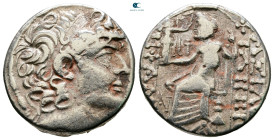 Seleukid Kingdom. Antioch on the Orontes. Philip I Philadelphos 95-75 BC. Tetradrachm AR