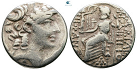 Seleukid Kingdom. Antioch on the Orontes. Philip I Philadelphos 95-75 BC. Tetradrachm AR