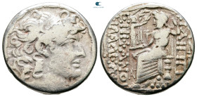 Seleukid Kingdom. Antioch on the Orontes. Philip I Philadelphos 95-75 BC. Tetradrachm AR