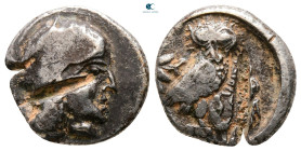 Philistia (Palestine). Uncertain mint circa 400-333 BC. Imitating Athens. Drachm AR