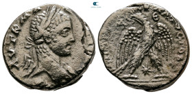 Seleucis and Pieria. Antioch. Elagabal AD 218-222. Billon-Tetradrachm
