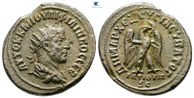 Seleucis and Pieria. Antioch. Philip I Arab AD 244-249. Billon-Tetradrachm