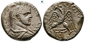 Phoenicia. Sidon. Caracalla AD 198-217. Billon-Tetradrachm